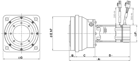 RKF-20A, 25A, 32A Product Drawing