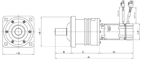 RSF-20A, 25A, 32A Product Drawing